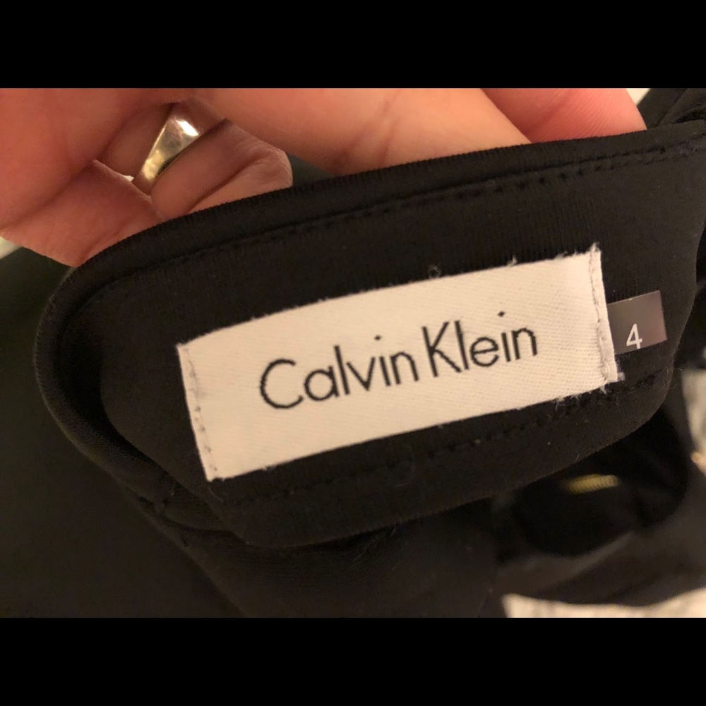 Calvin Klein elegant black dress